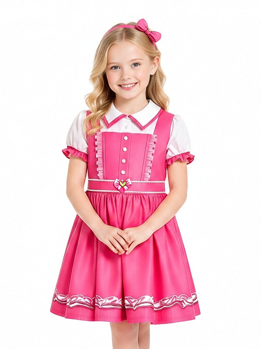 Pink Magical Girl Cosplay Dress