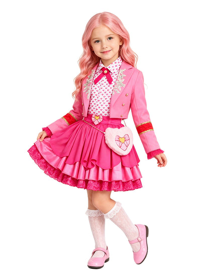 Pink Princess Academy Style Costume