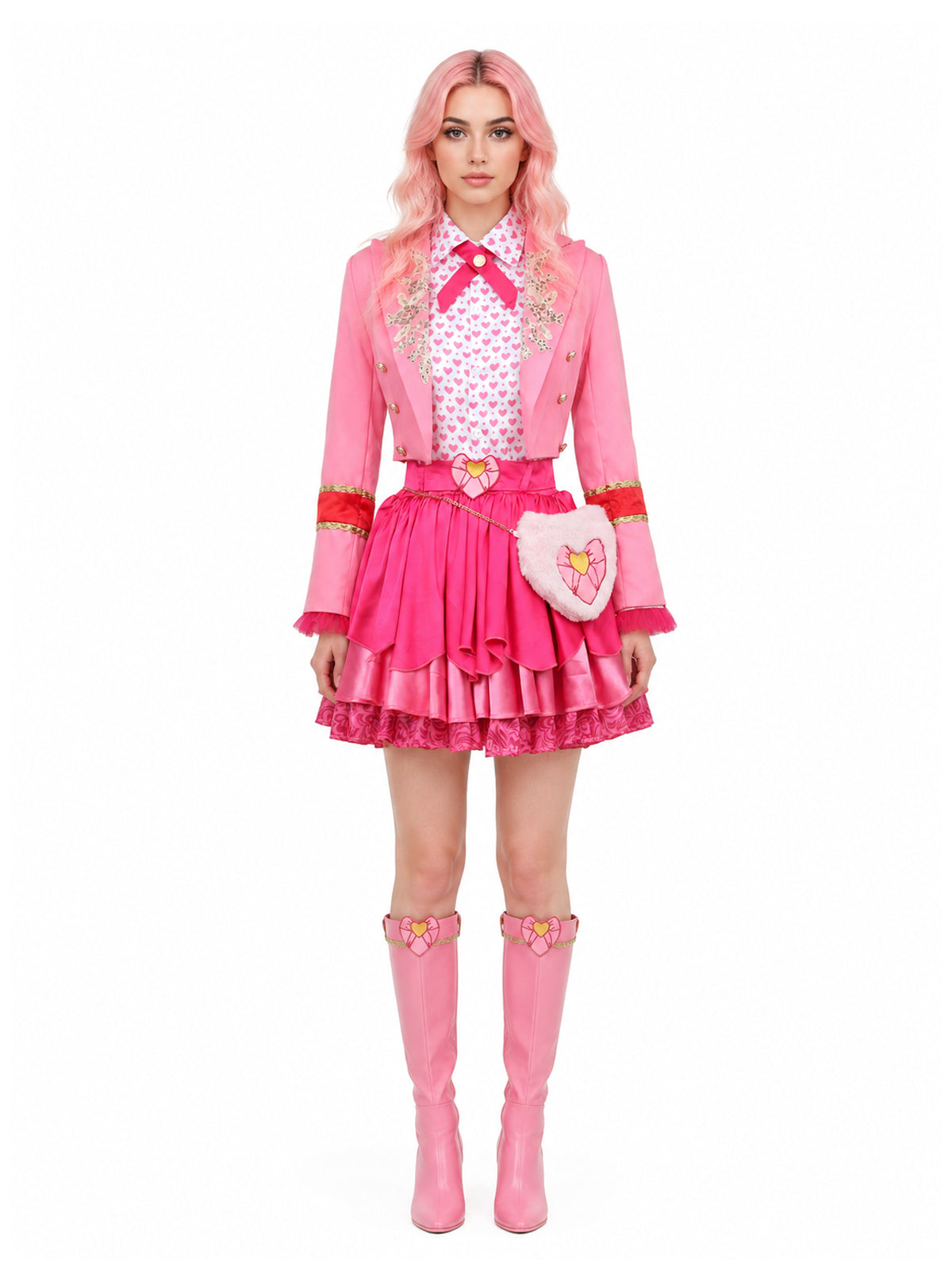 Descendants 5 Pink Costume Descendants Wicked Wonderland Pink Princess Cosplay Outfit