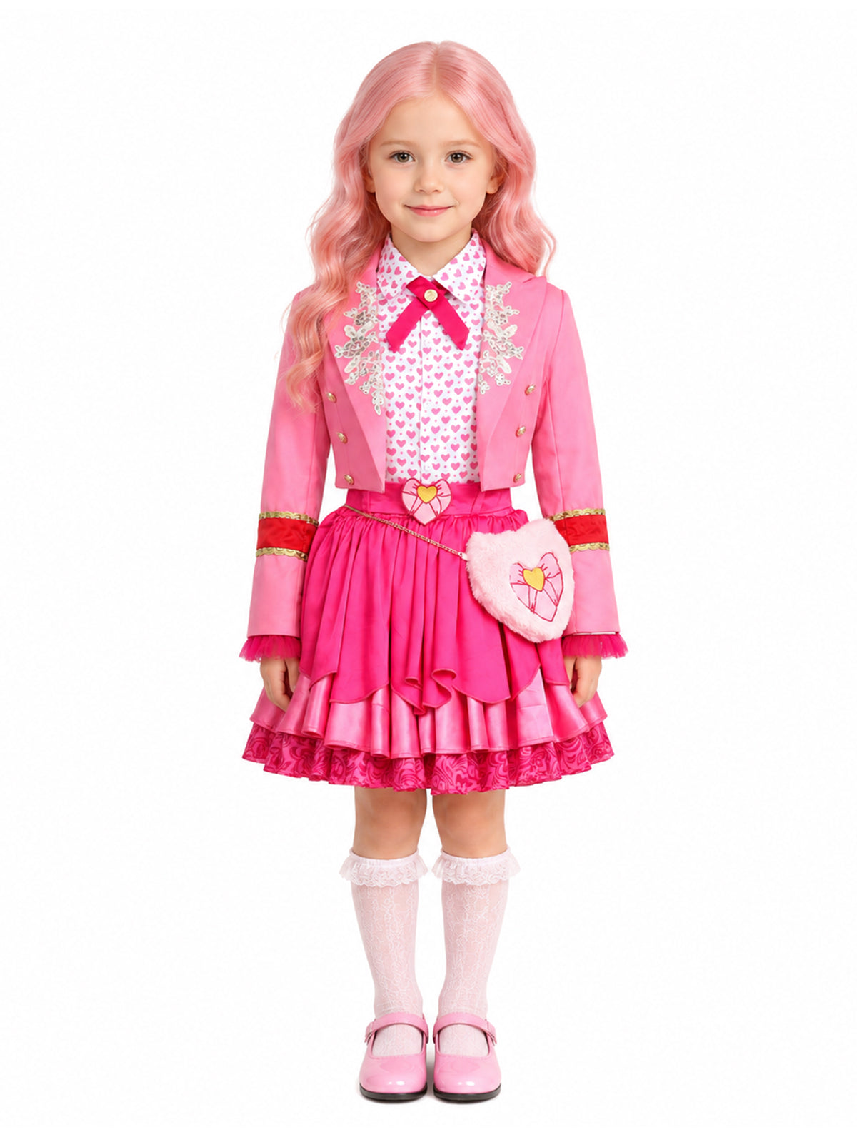 Descendants 5 Pink Costume Descendants Wicked Wonderland Pink Princess Cosplay Outfit
