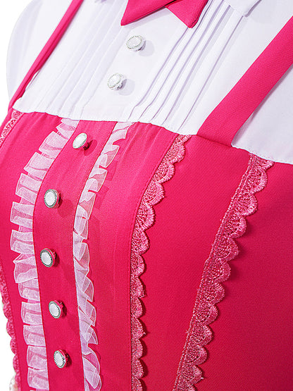Pink Princess Lolita Costume Dress