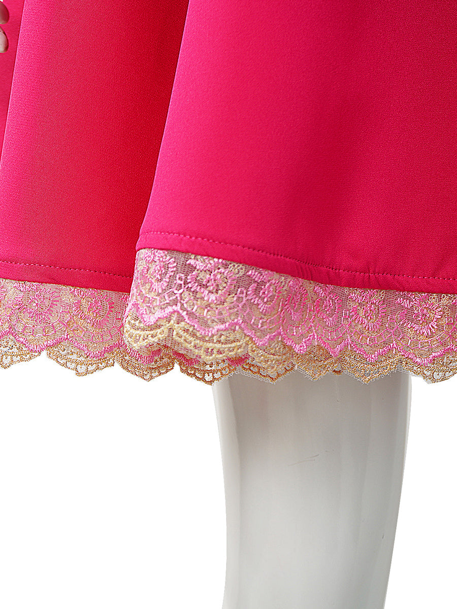 Pink Princess Lolita Costume Dress