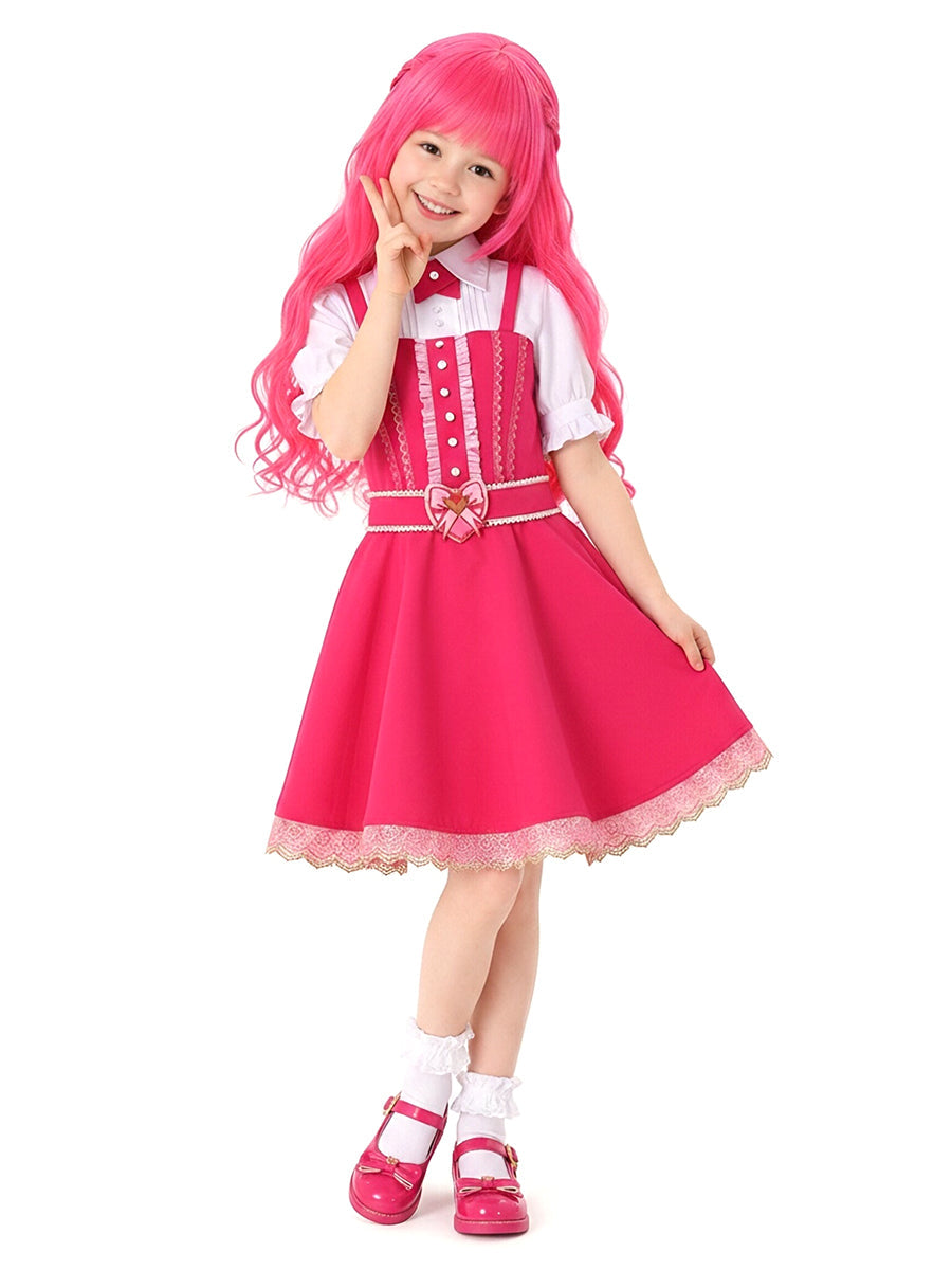 Pink Princess Lolita Costume Dress