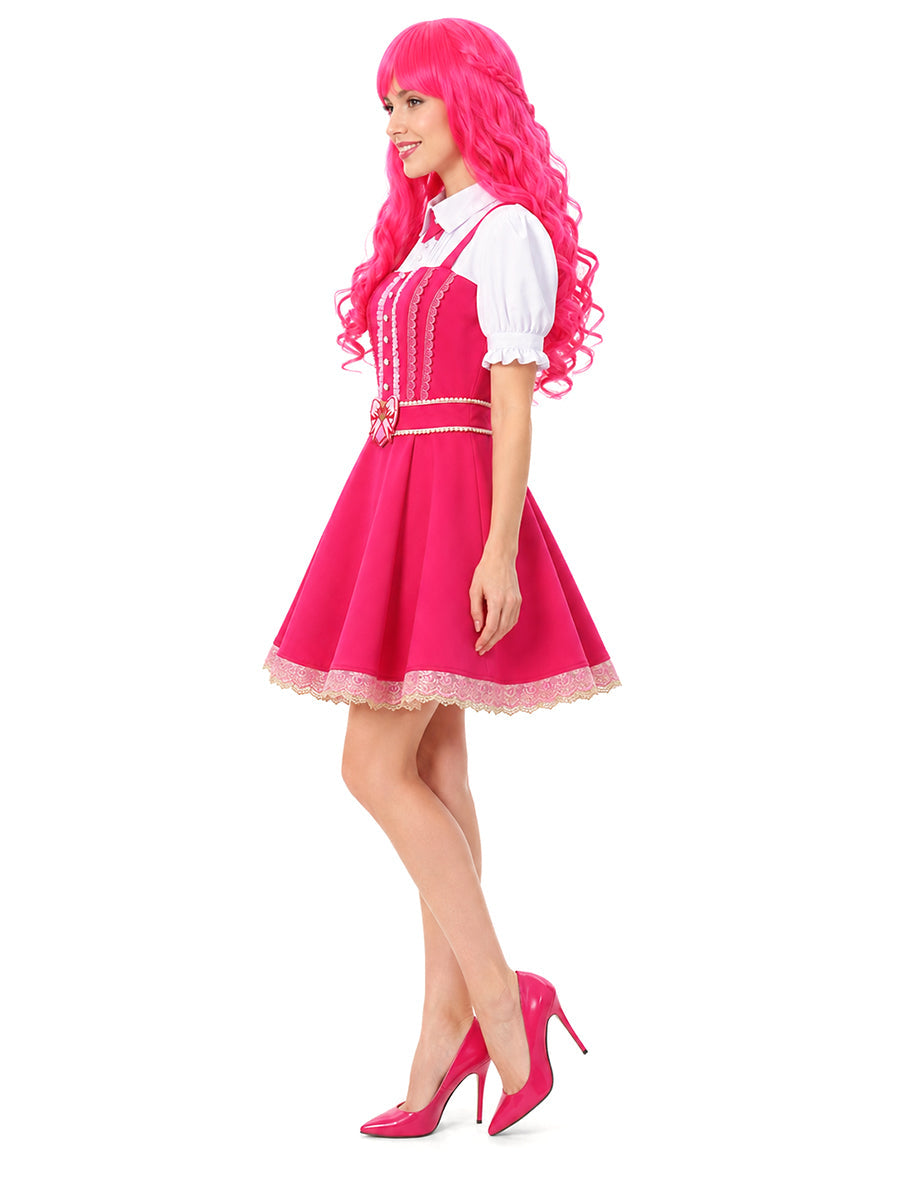 Pink Princess Lolita Costume Dress