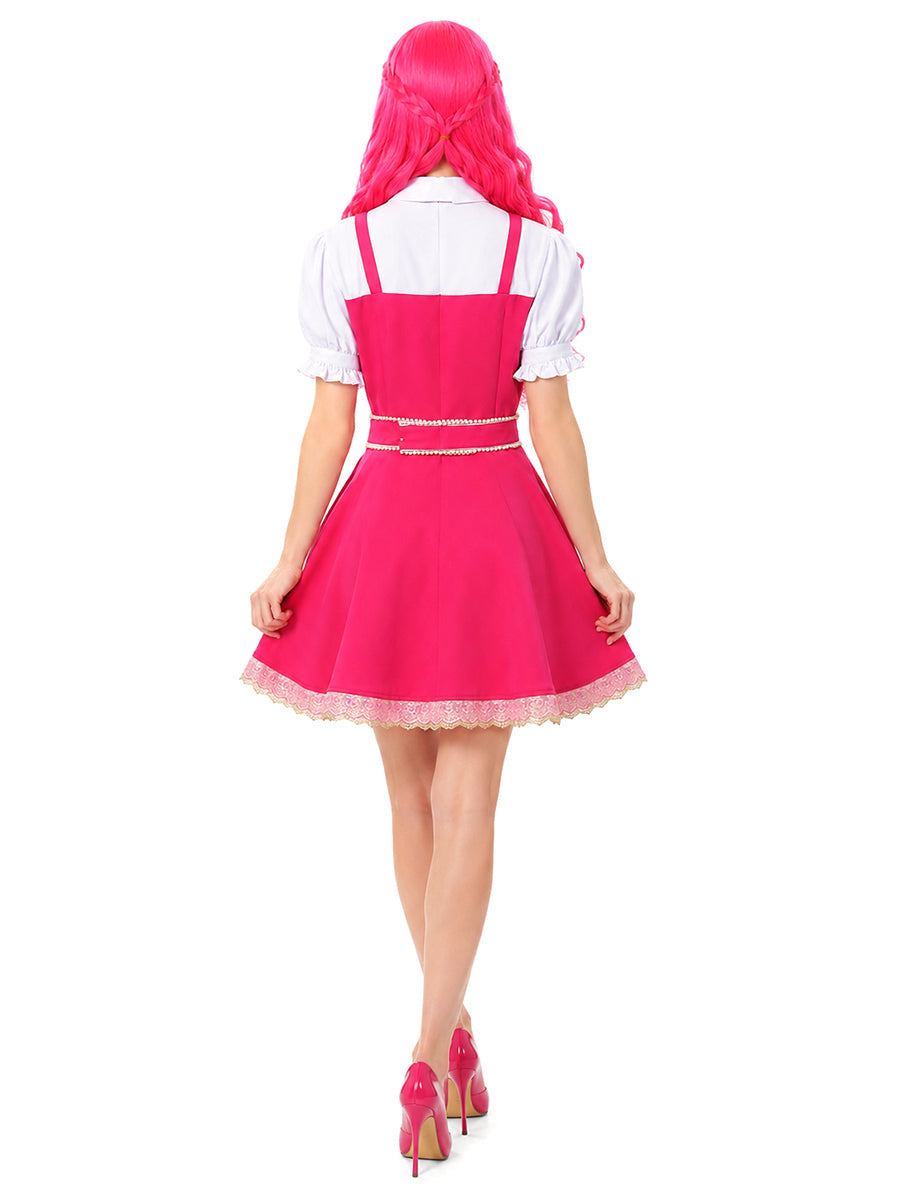 Pink Princess Lolita Costume Dress