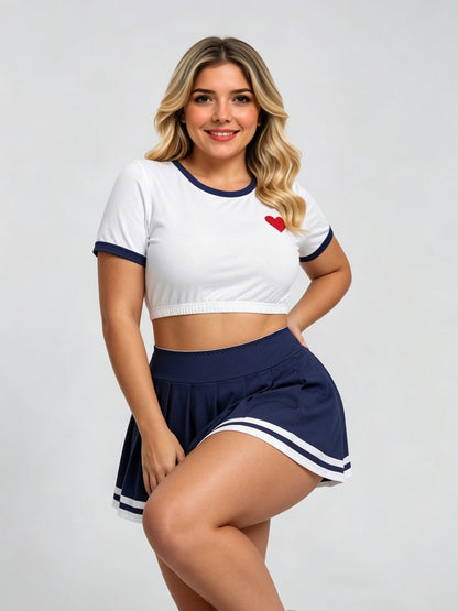Plus Size Anime Gym Uniform