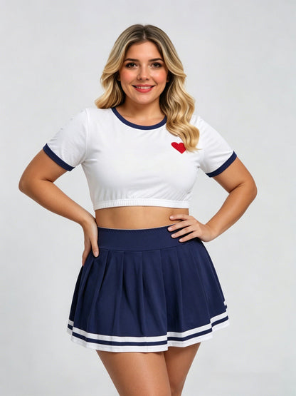 Plus Size Anime Gym Uniform