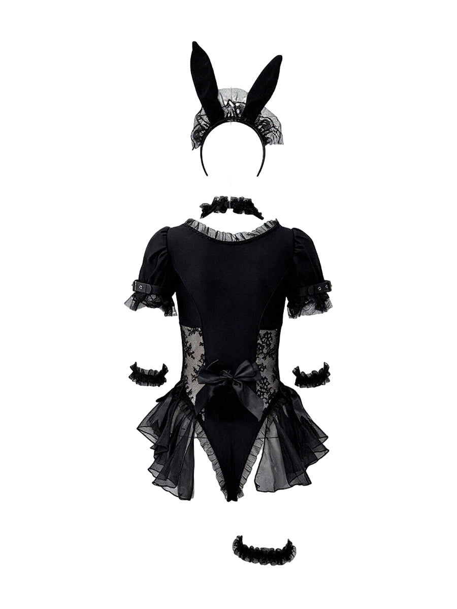 Punk Bunny Girl Cosplay Suit