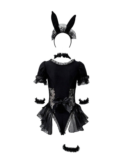 Punk Bunny Girl Cosplay Suit