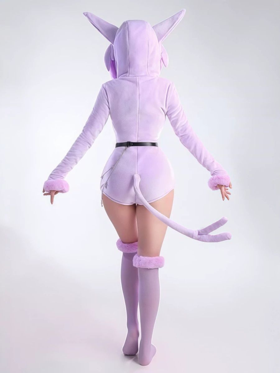 Purple Monster Cosplay Bodysuit