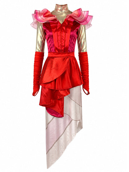 Red Fantasy Queen Cosplay Costume