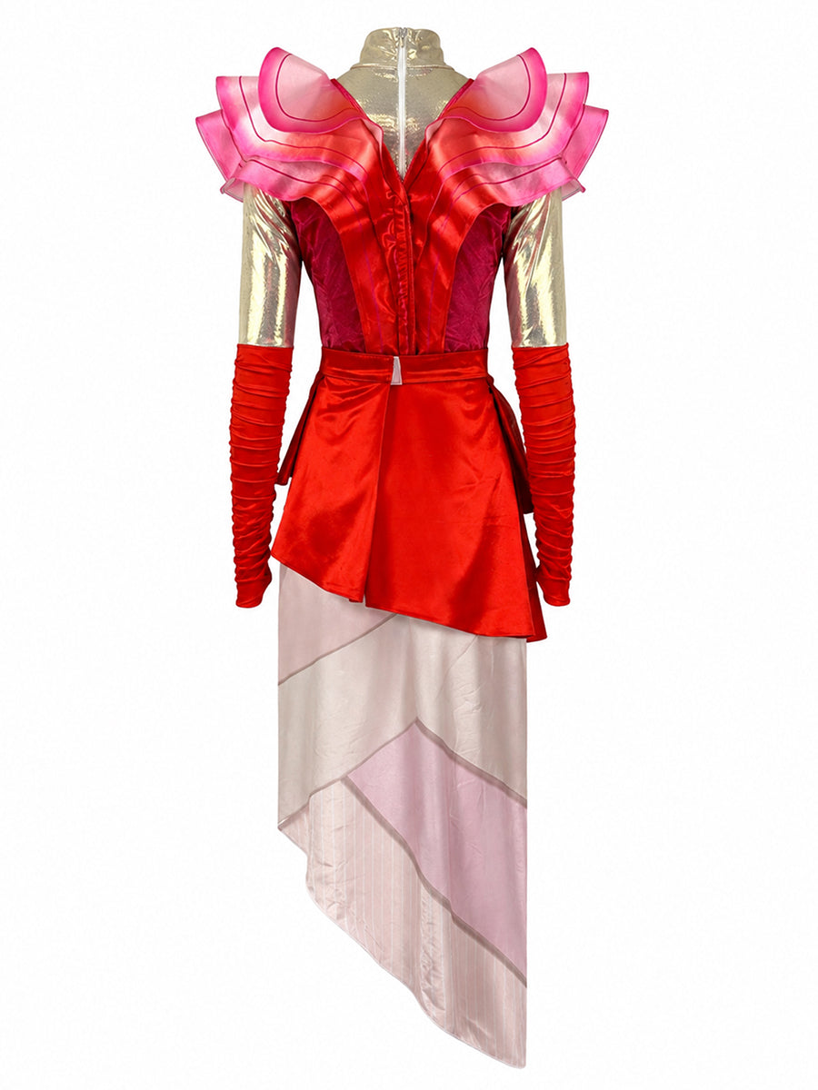 Red Fantasy Queen Cosplay Costume