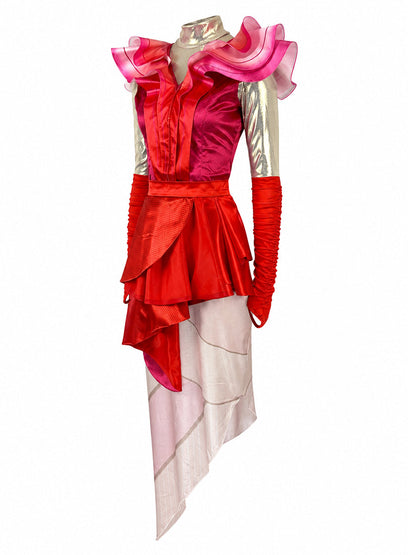 Red Fantasy Queen Cosplay Costume