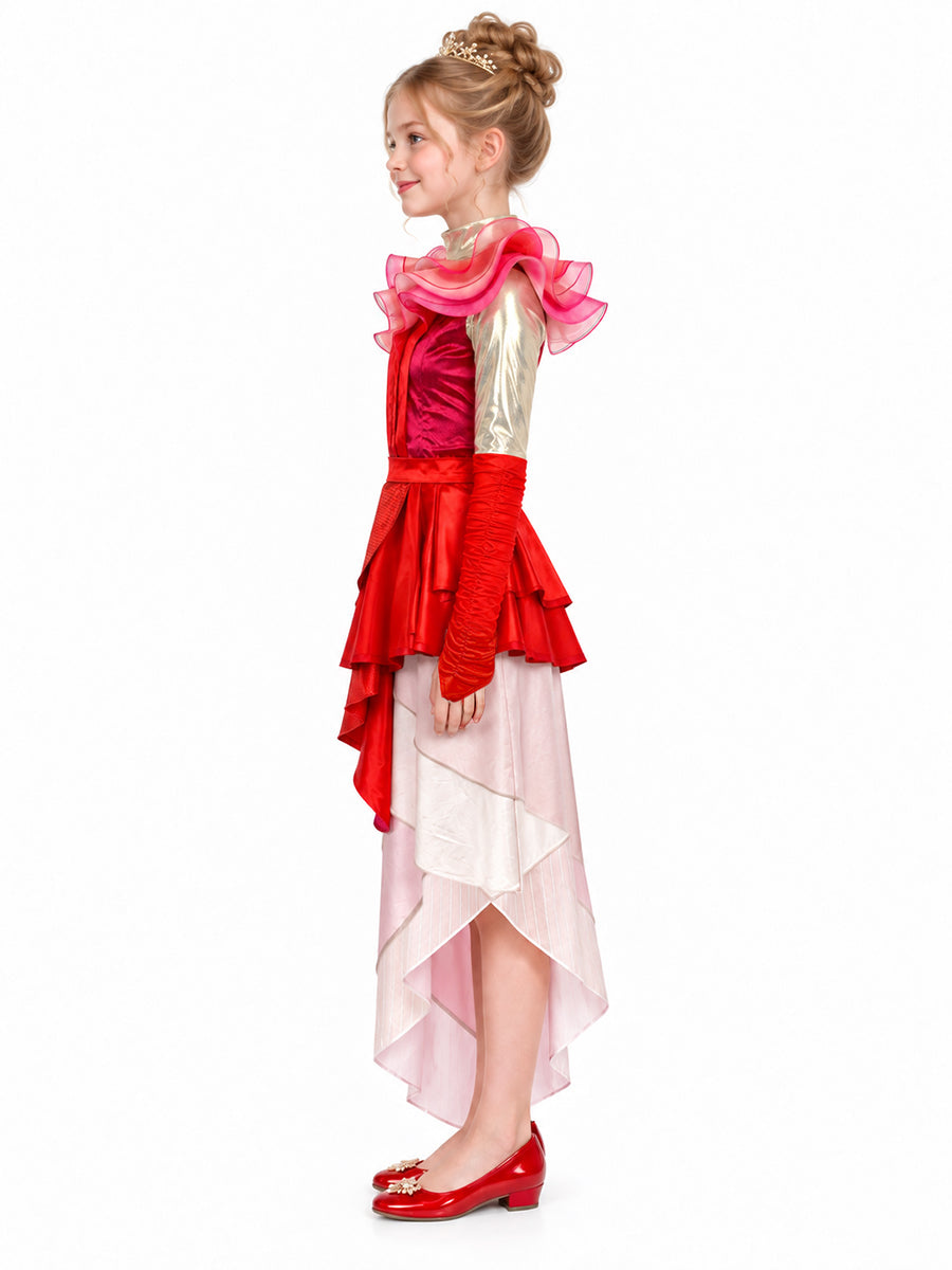 Red Fantasy Queen Cosplay Costume