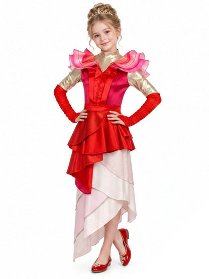 Red Fantasy Queen Cosplay Costume