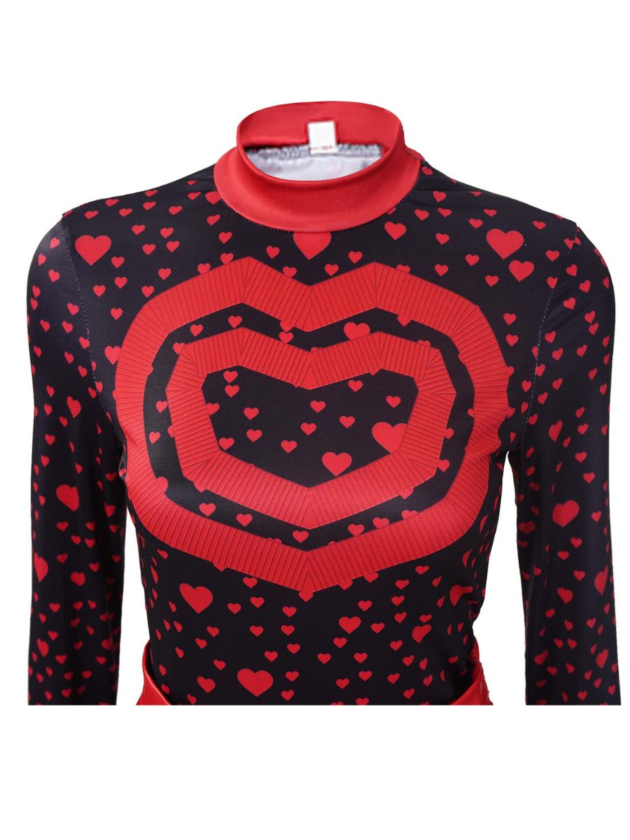 Red Heart Pop Star Costume