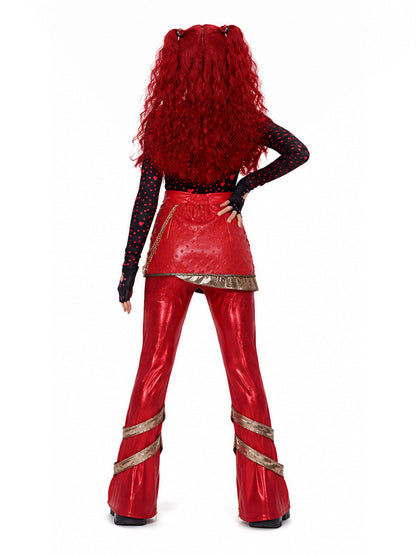 Red Heart Pop Star Costume