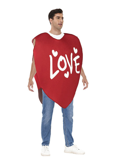 Red Heart Tunic Couples Costume