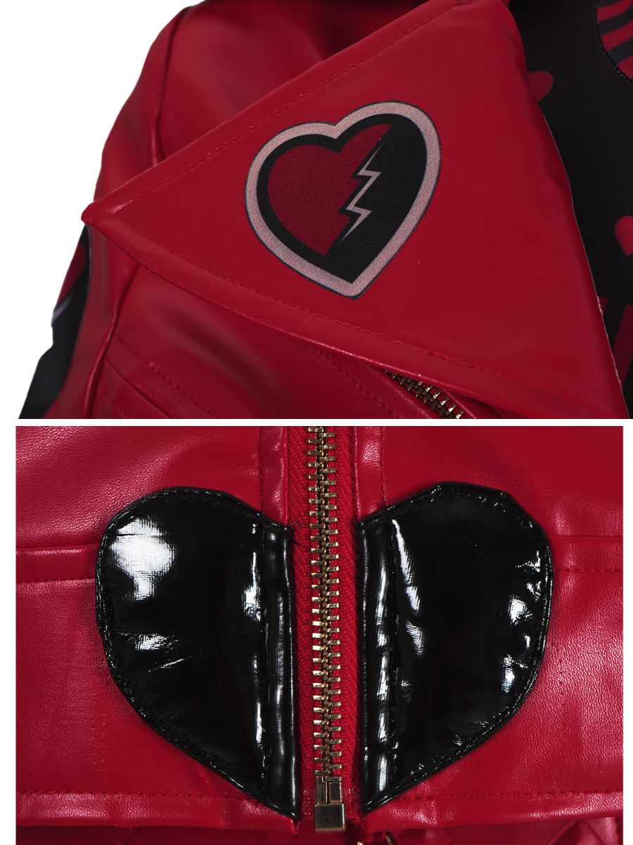 Red Leather Red Princess Costume