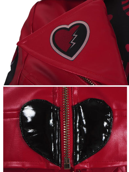 Red Leather Red Princess Costume