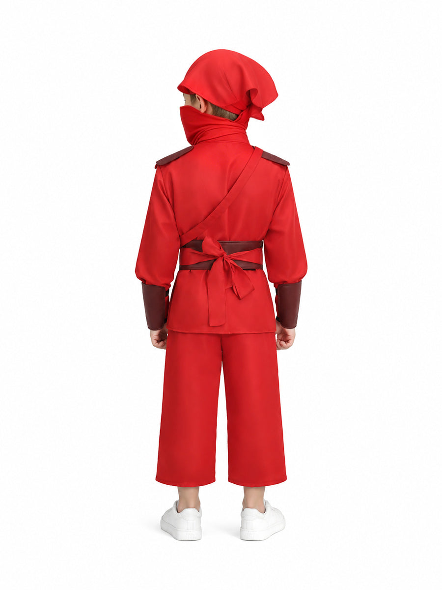 Red Ninja Cosplay Costume