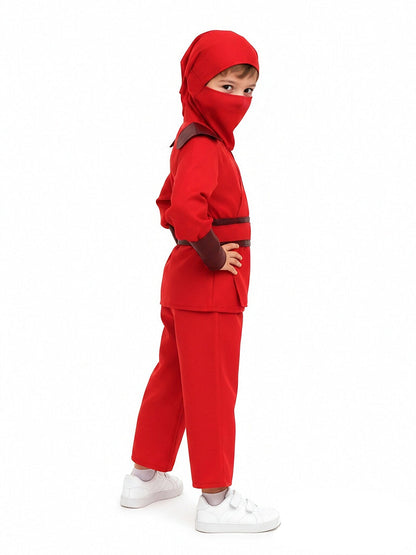 Red Ninja Cosplay Costume