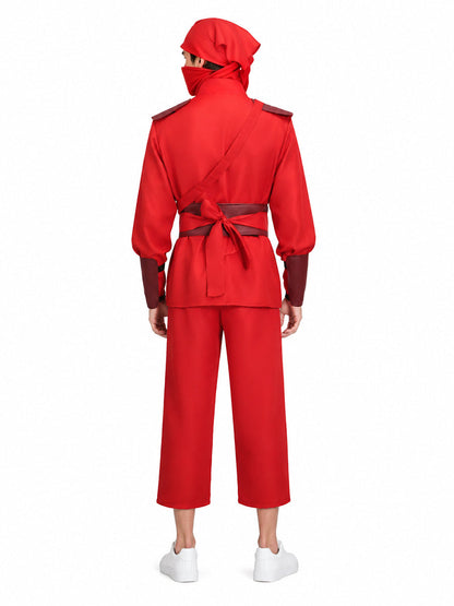 Red Ninja Cosplay Costume