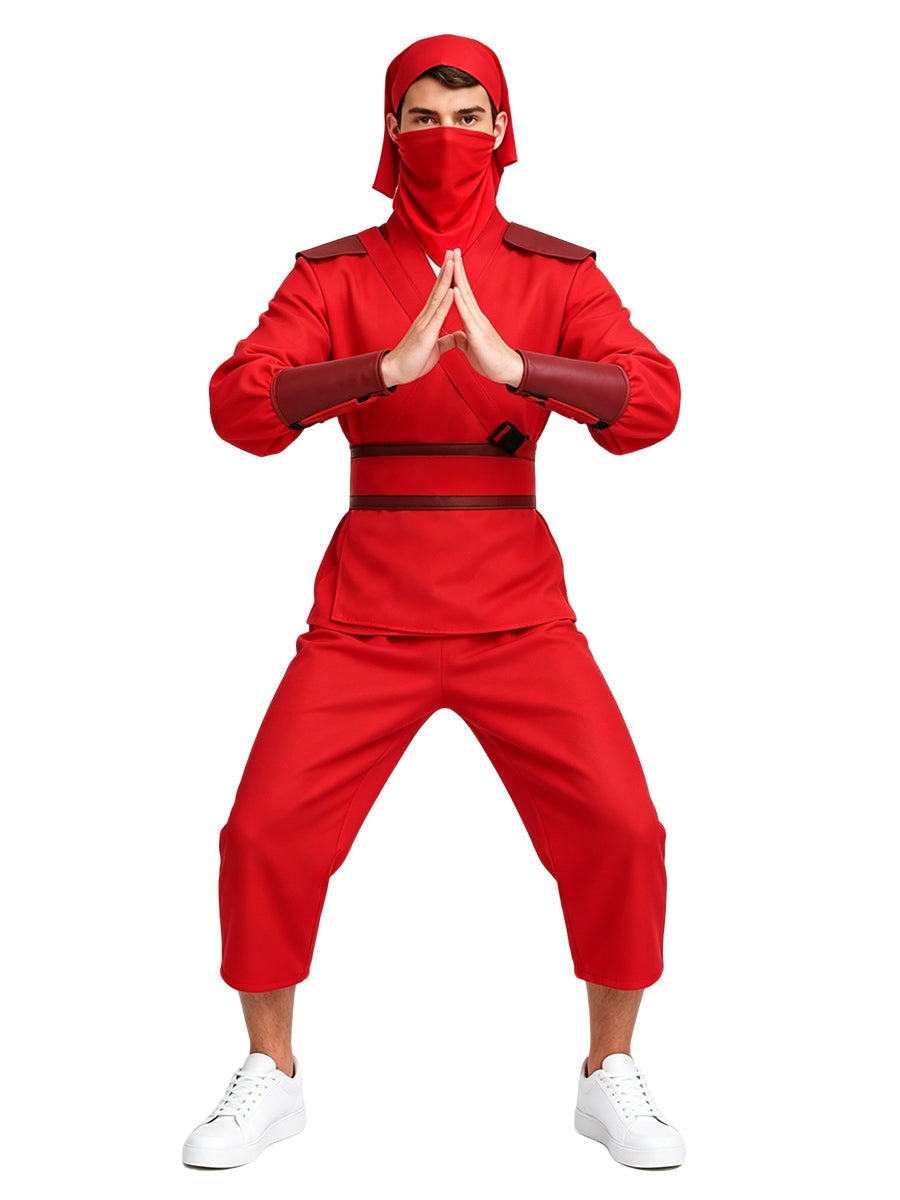 Red Ninja Cosplay Costume
