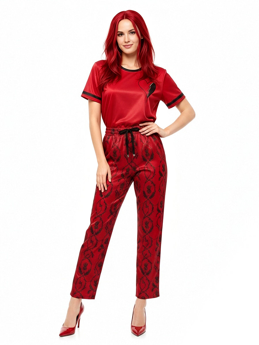 Red Princess Loungewear Costume