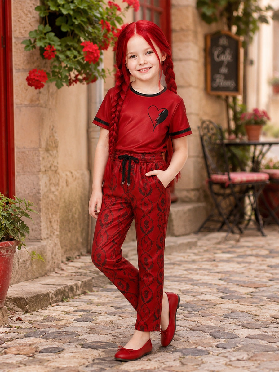 Red Princess Loungewear Costume