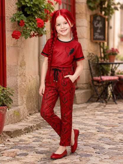 Red Princess Loungewear Costume