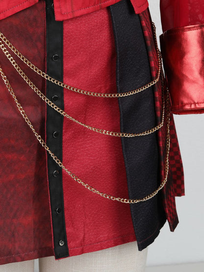 Red Princess Rocker Costume