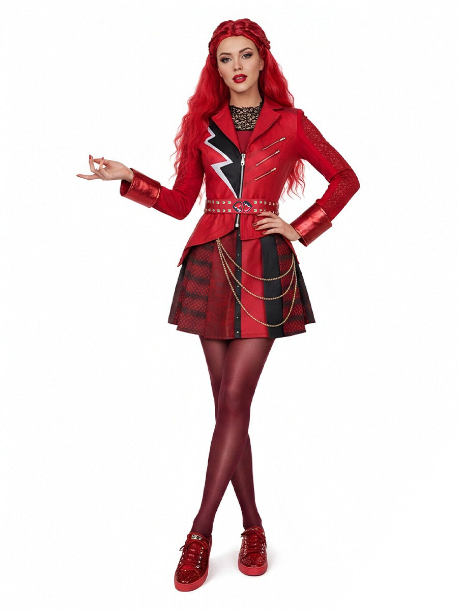 Red Princess Rocker Costume