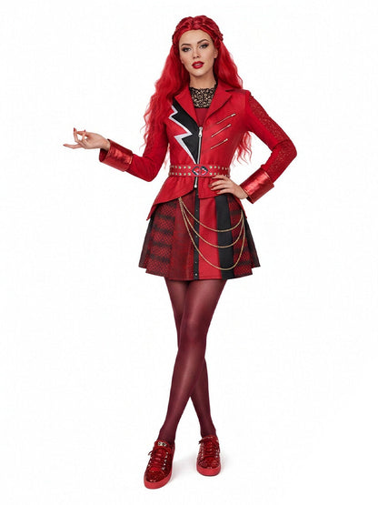 Red Princess Rocker Costume