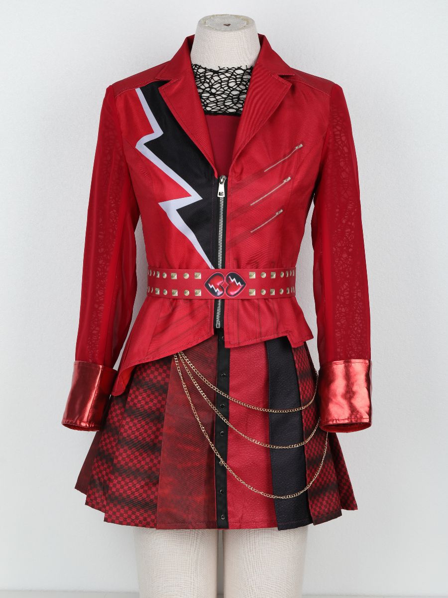 Red Princess Rocker Costume