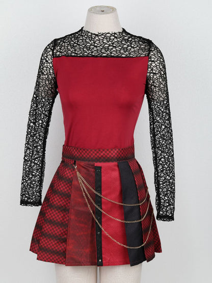 Red Princess Rocker Costume