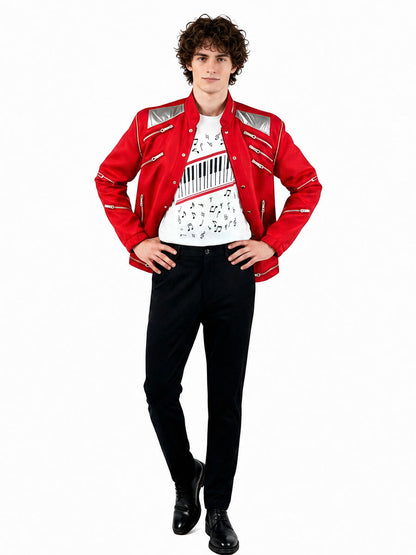 Retro 3D Print Pop King Costume