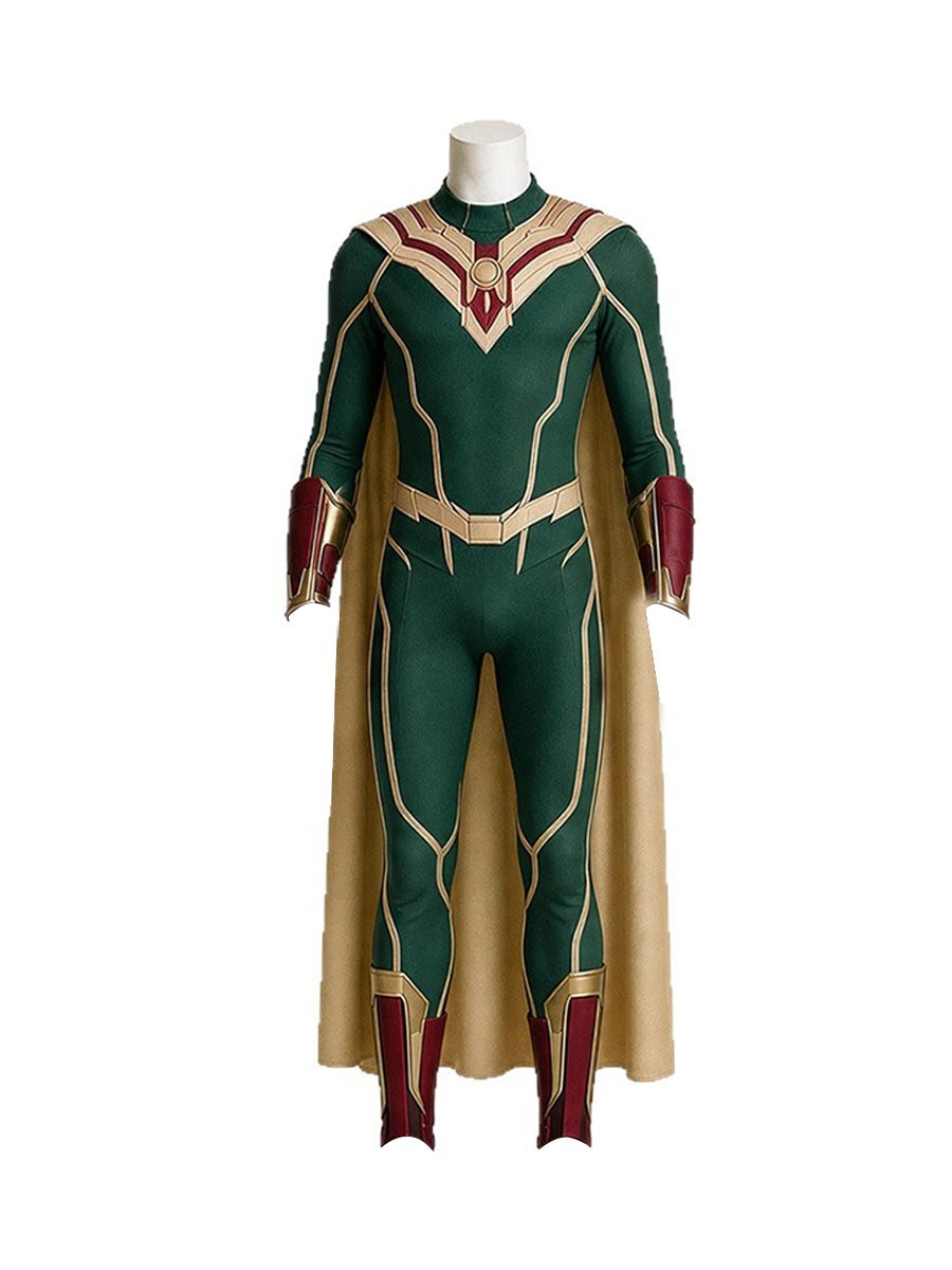 Retro Hero Comic Cosplay Suit