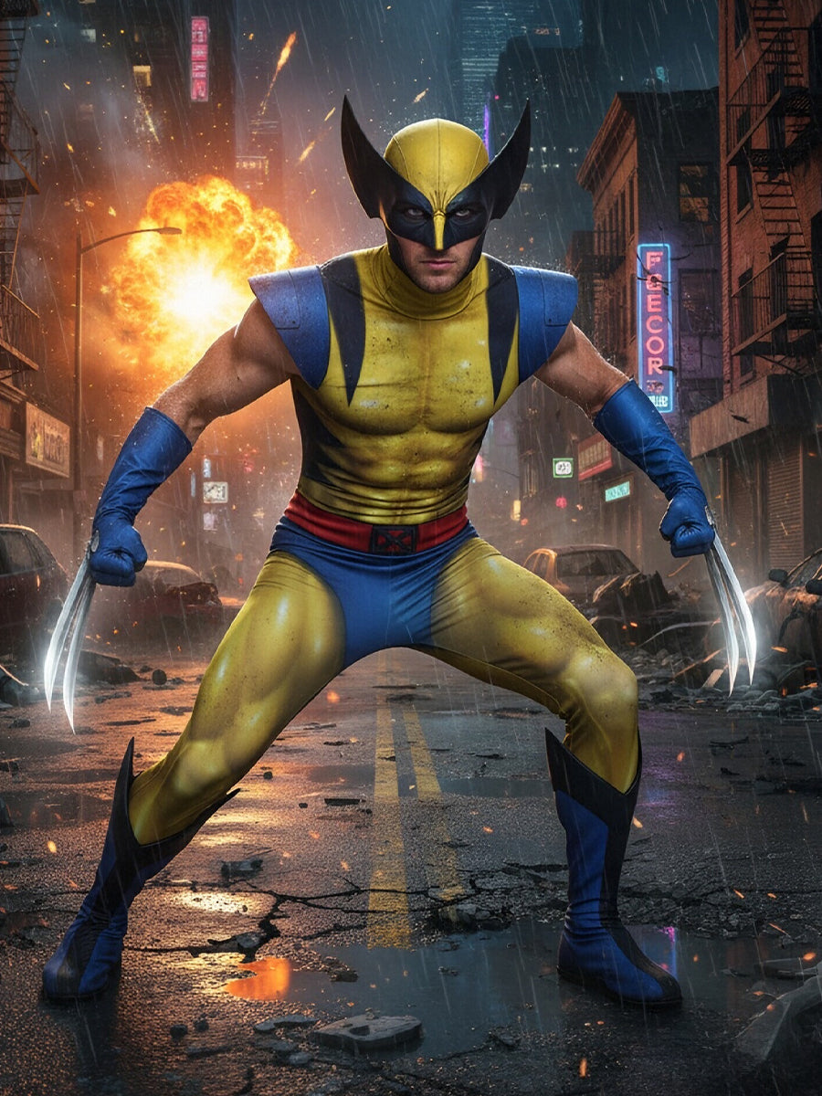 Retro Mutant Hero Costume