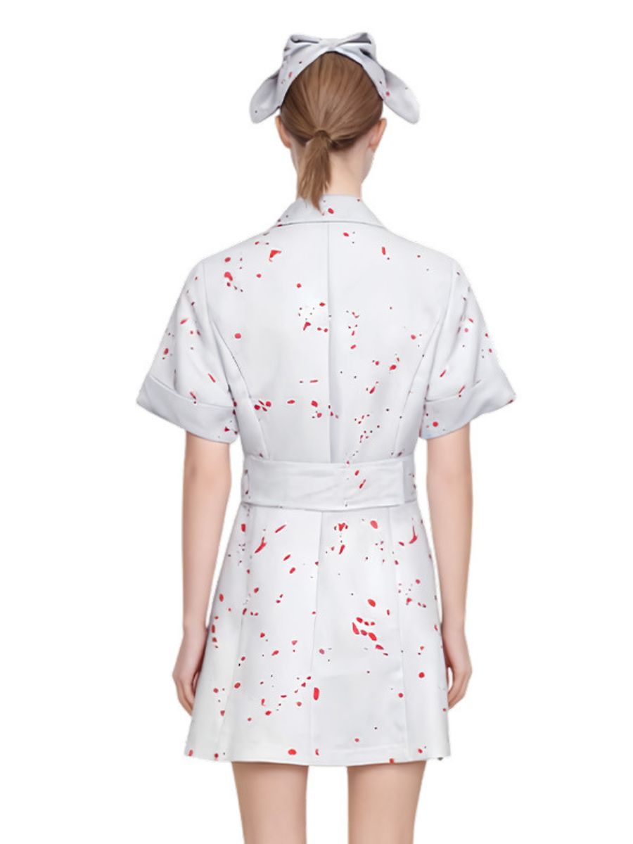 Horror Bloody Nurse Cosplay Costume