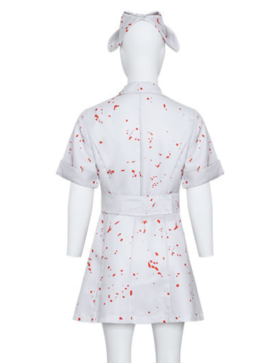 Horror Bloody Nurse Cosplay Costume
