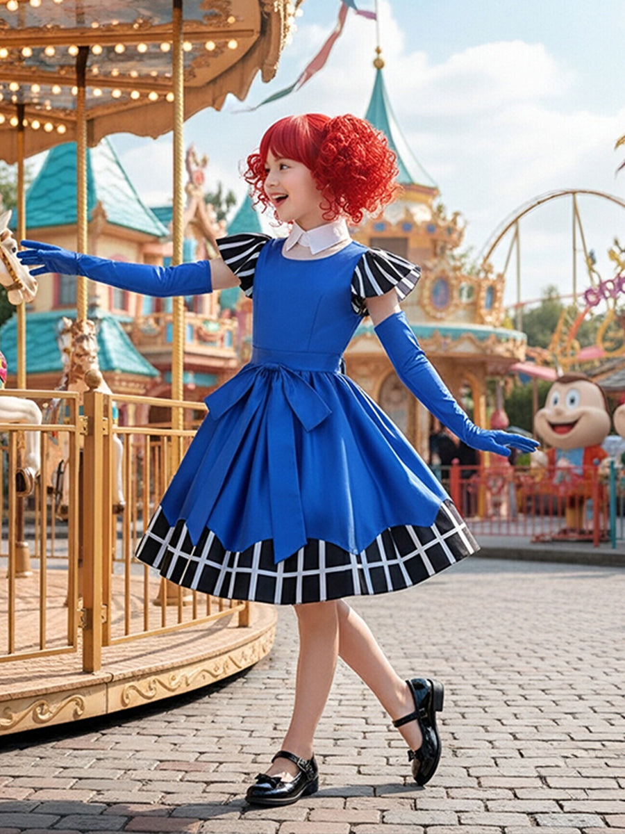 Royal Blue Lolita Cosplay Dress