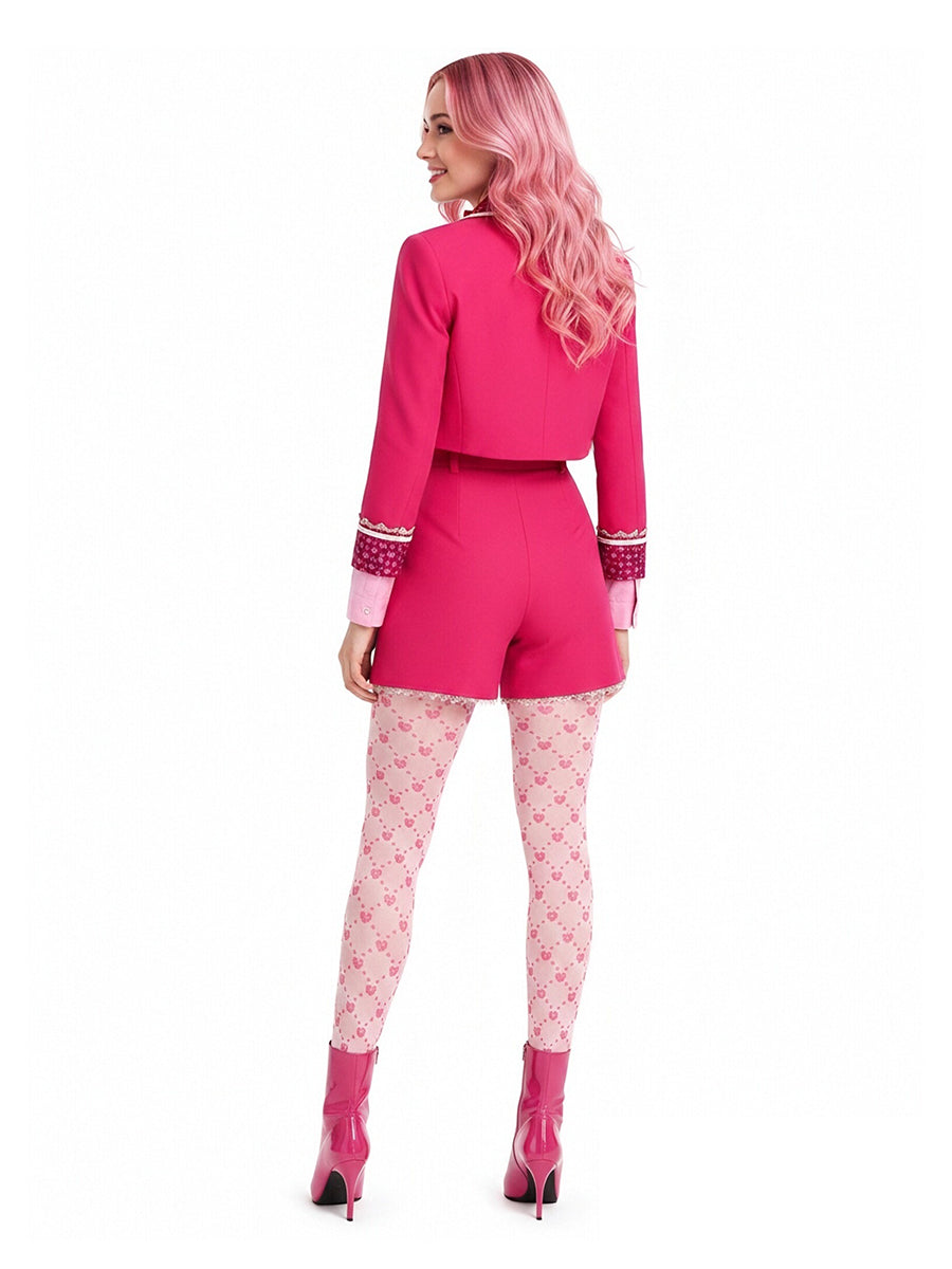 Royal Pink Princess Cosplay Outfit