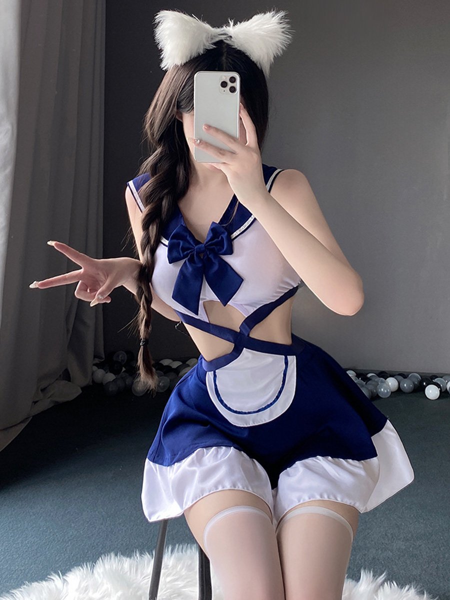 Japanese Navy Sailor Lingerie Dress