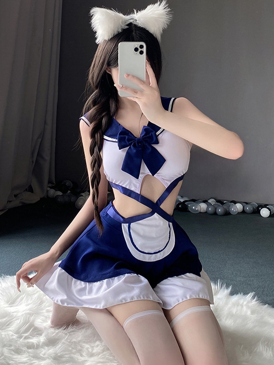 Japanese Navy Sailor Lingerie Dress
