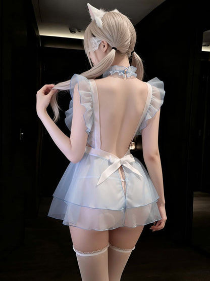 See-Through Anime Maid Costume