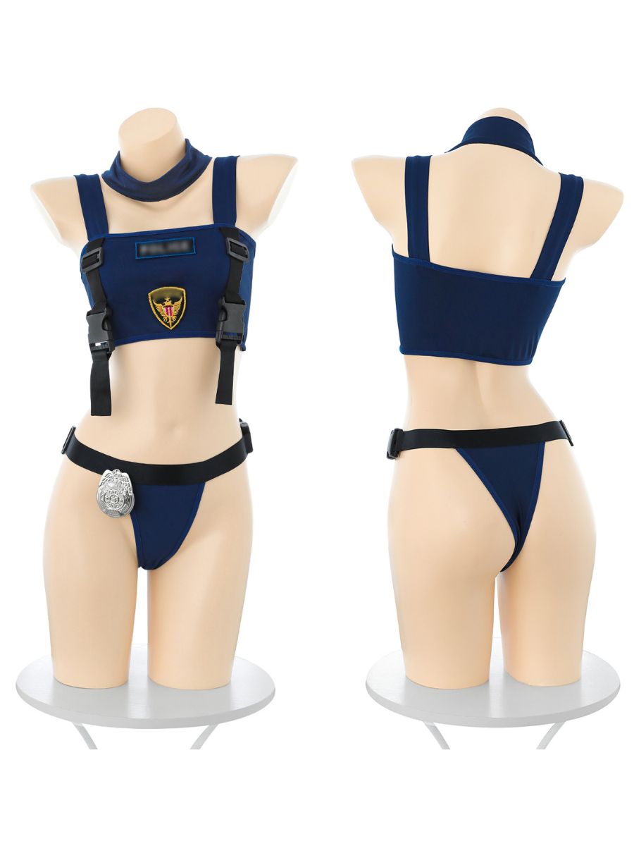 Sensual Police Officer Lingerie Set