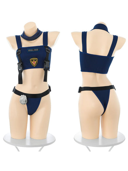Sensual Police Officer Lingerie Set