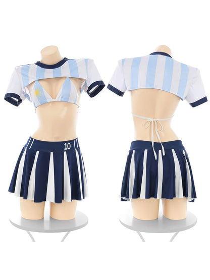 Sexy Argentina #10 Cheerleader Costume