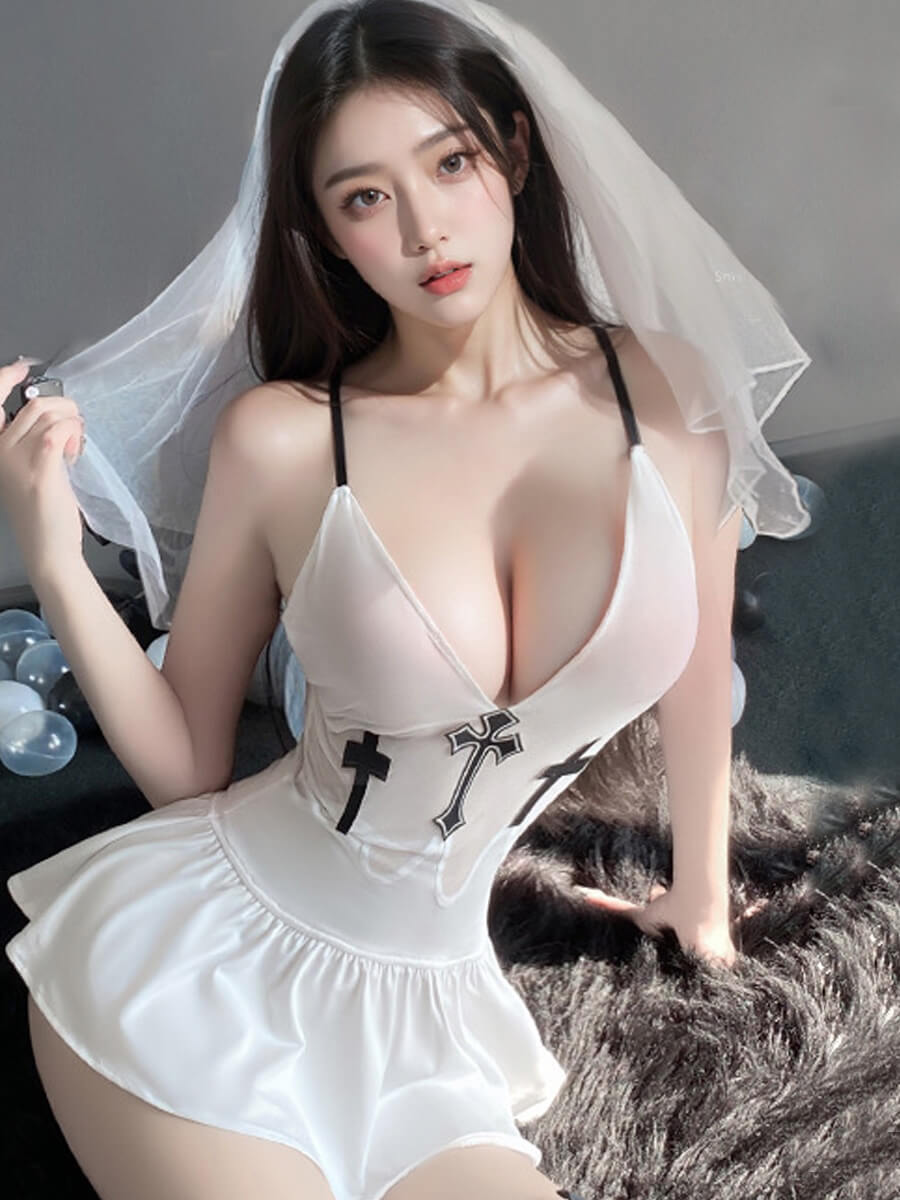 Sexy Bridal Cosplay Lingerie